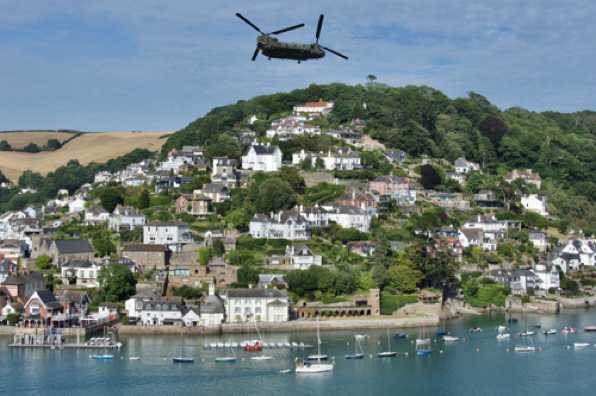 28 July 2022 - 17-26-36
---------------
Two RAF Chinook helicopters over Dartmouth